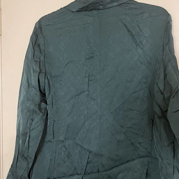 NEW Equipment Ramon Textured Blazer Green Blazer Jacket US 6 $595 -no belt- - Picture 8 of 8